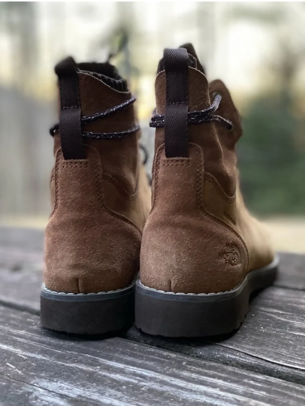 Northface Ballard III Lace up Brn Suede Waterproof Boots-Size 8.5 Worn Once! - Picture 2 of 5
